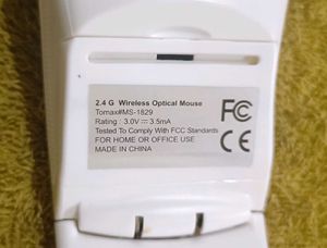 2.4G Wireless Optical Foldable Mouse