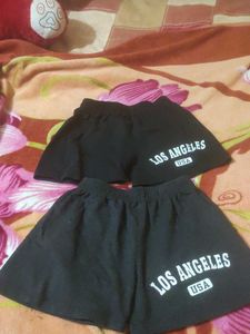 Combo,Black and Grey Los Angeles Shorts