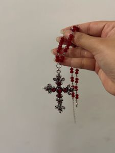 Red Cross Necklace ❤️