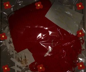 Handmade Mikasa Red Knitted scarf 🧣