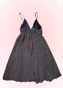 Chic Black &amp; White Patterned Sundress