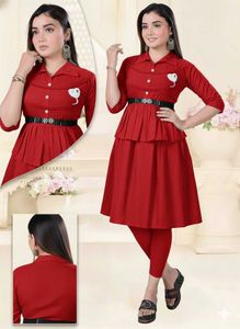 Green Dress with Belt