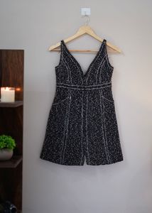 Chic Black Romper
