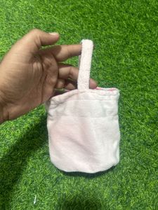 Pink Bunny Plush Mini Bag