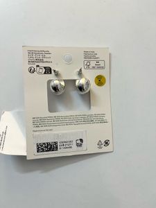 H&amp;M Silver Chunky Dome Earrings