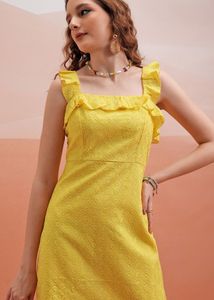 Brand New Ruffle Strap Mini Dress XL