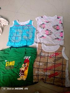 4 TShirt Kids Tank Top Bundle