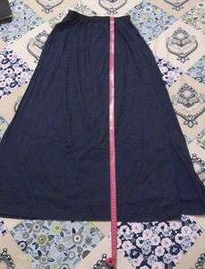 Stylish Navy Maxi Skirt