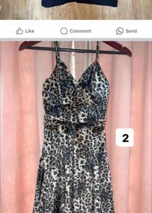 Cheetah Velvet Mini Dress