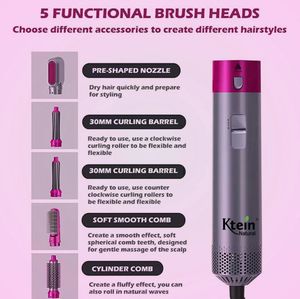 Ktein 5 IN 1 Hair Styler Dryer Comb and Styling To