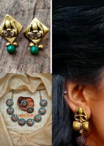 Terracotta Jewellery combo Set