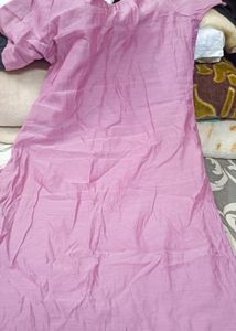 Purple And Black Shirt Nd Dupatta