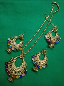 Multi Colour Jewellery Set