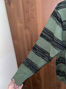 Striped Green Sweater