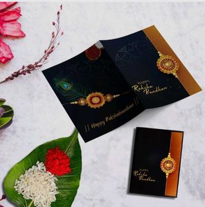 Silver Set Rakhi Combo Pack