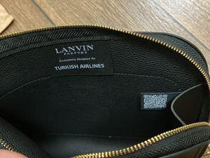 Lanvin Parfums Leather Travel Kit