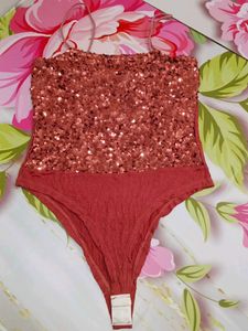 (100)Sequin Bodysuit