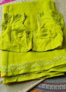 Saree &amp; Blouse.