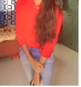 Red Strechable Shirt For Women and Girls