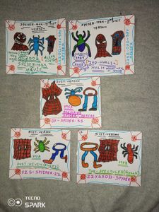 Spider- Man VIP CARDS.