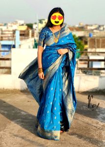 Sale✨Silk Saree With Blouse