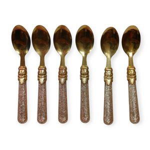 Red Glitter Spoon