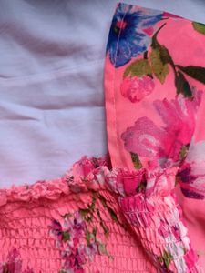 Pink Streachable Top