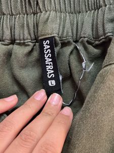 Sassafras Olive Pant