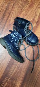 Zara Blue Boots for kids Used