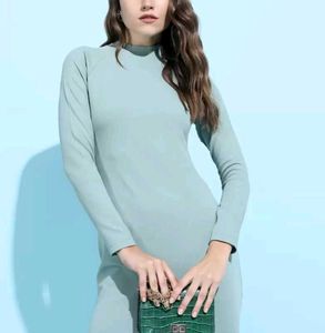 Tokyo Talkies Green Sheath Dress