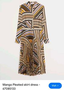 Striped Midi Shirt Dress