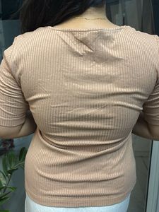H&amp;M Ribbed Top (M)