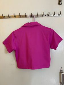Cropped Polo Top