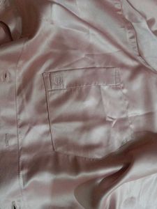 Pink Satin Shirt