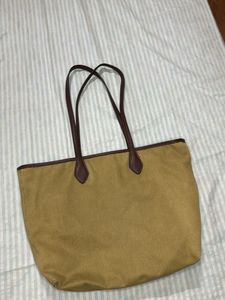 Tan Tote Bag