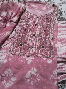 Straight Kurta Set With Dupatta