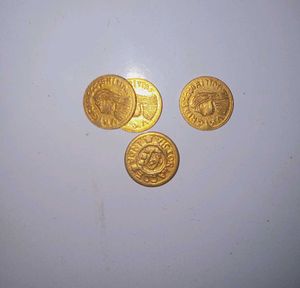 VICTORIA COE INDA 1877 COINS