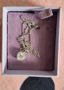 92.5 Silver Chain Pendant With Hallmark