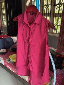 Women Maroon Top