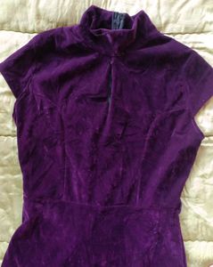 Velvet Party Wear Dress