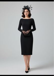 Black Bow Hair Accessory