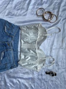 white Corset