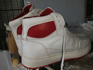 White High Top Sneakers Size 7 Only