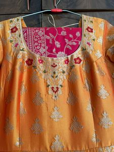 ETHNIC GOWN WITH DUPATTA