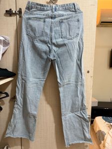 Ripped Light Wash Jeans