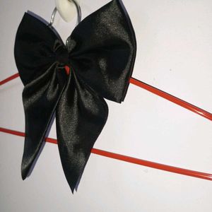 Black Bow Hair Pin