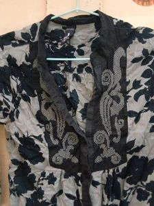 Floral Print Top For Donation