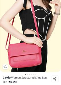 Lavie Hot Pink Sling Bag