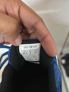 Blue Asics Sport Shoes