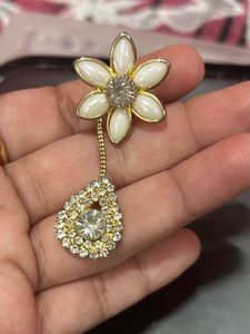 Floral Pearl Statement Necklace